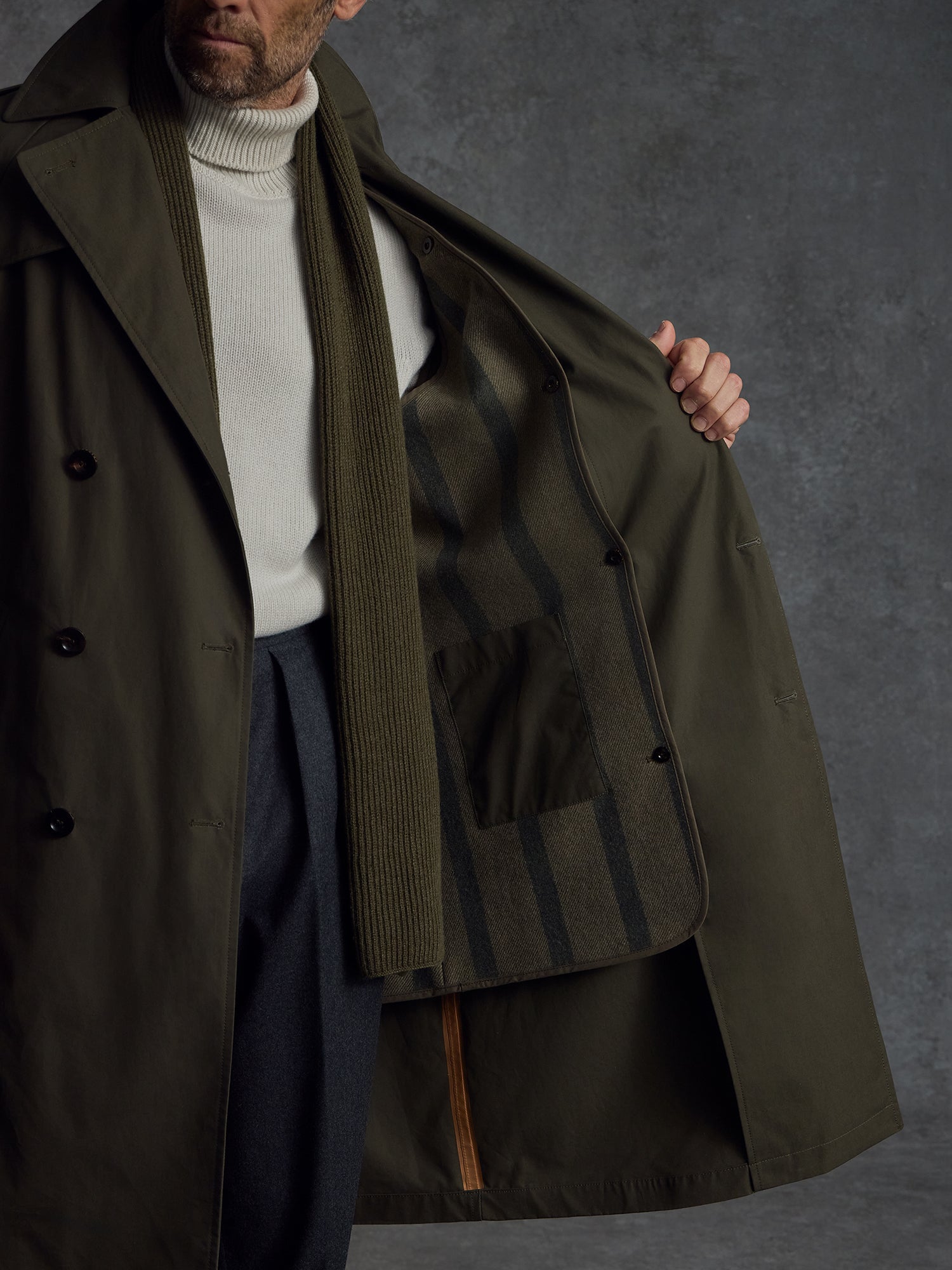 The Despatch Riders Trench - Olive (Heroes)