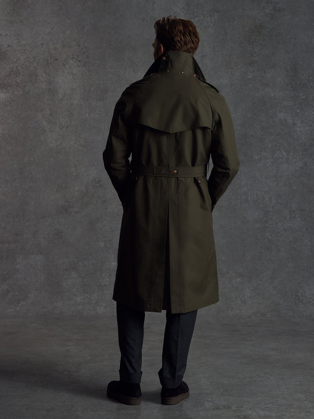 The Despatch Riders Trench - Olive