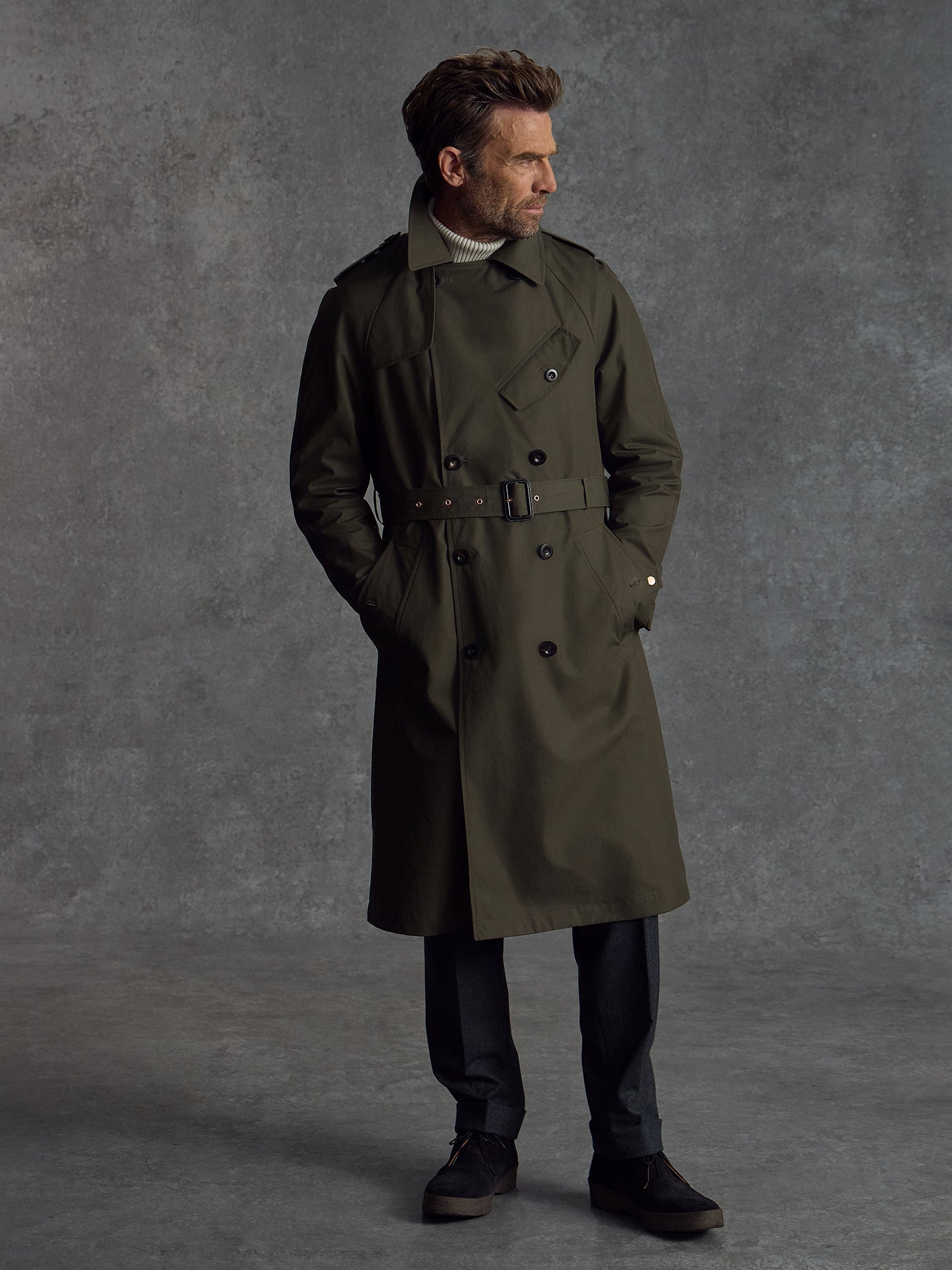 The Despatch Riders Trench - Olive (Heroes)