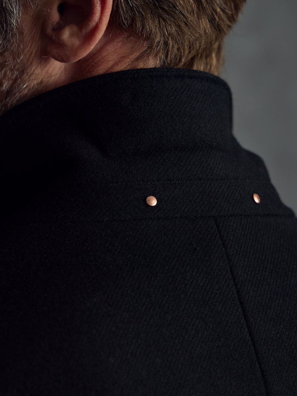 The Commander's Overcoat - Black