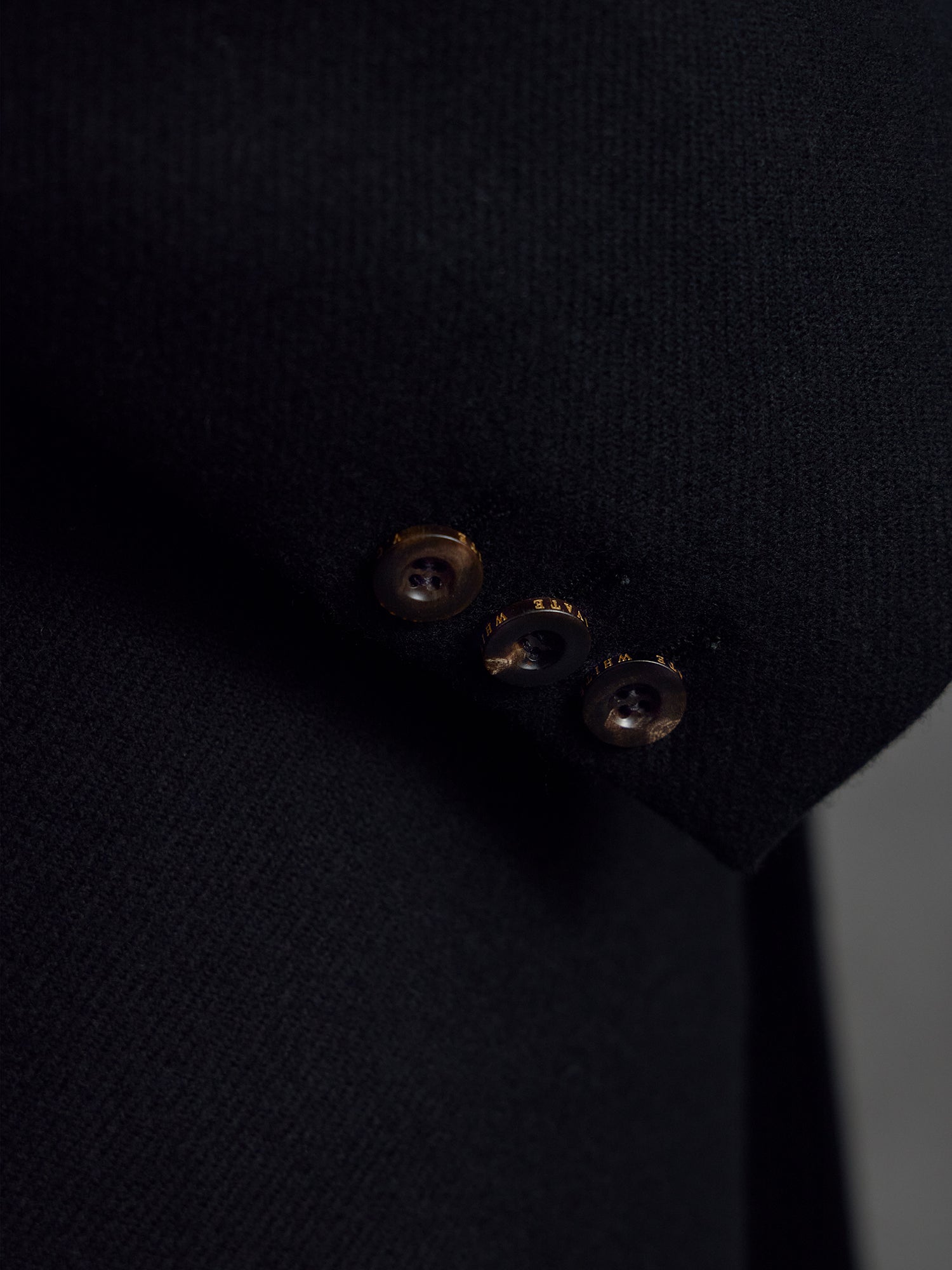 The Commander's Overcoat - Black