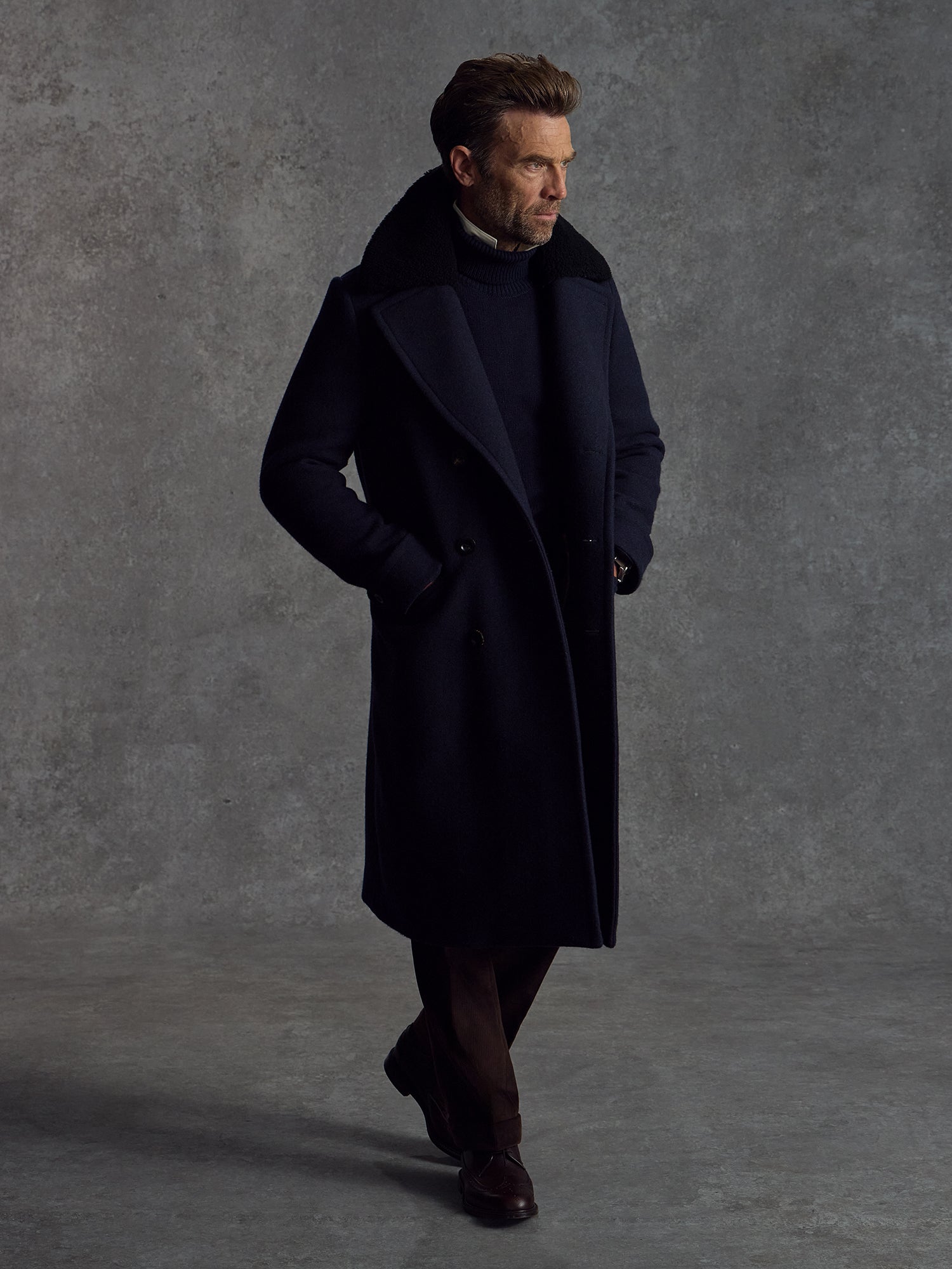 The Admiral's Great Coat - Navy