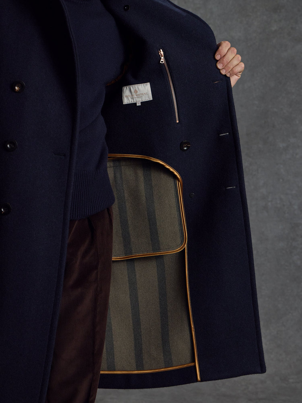 The Admiral's Great Coat - Navy