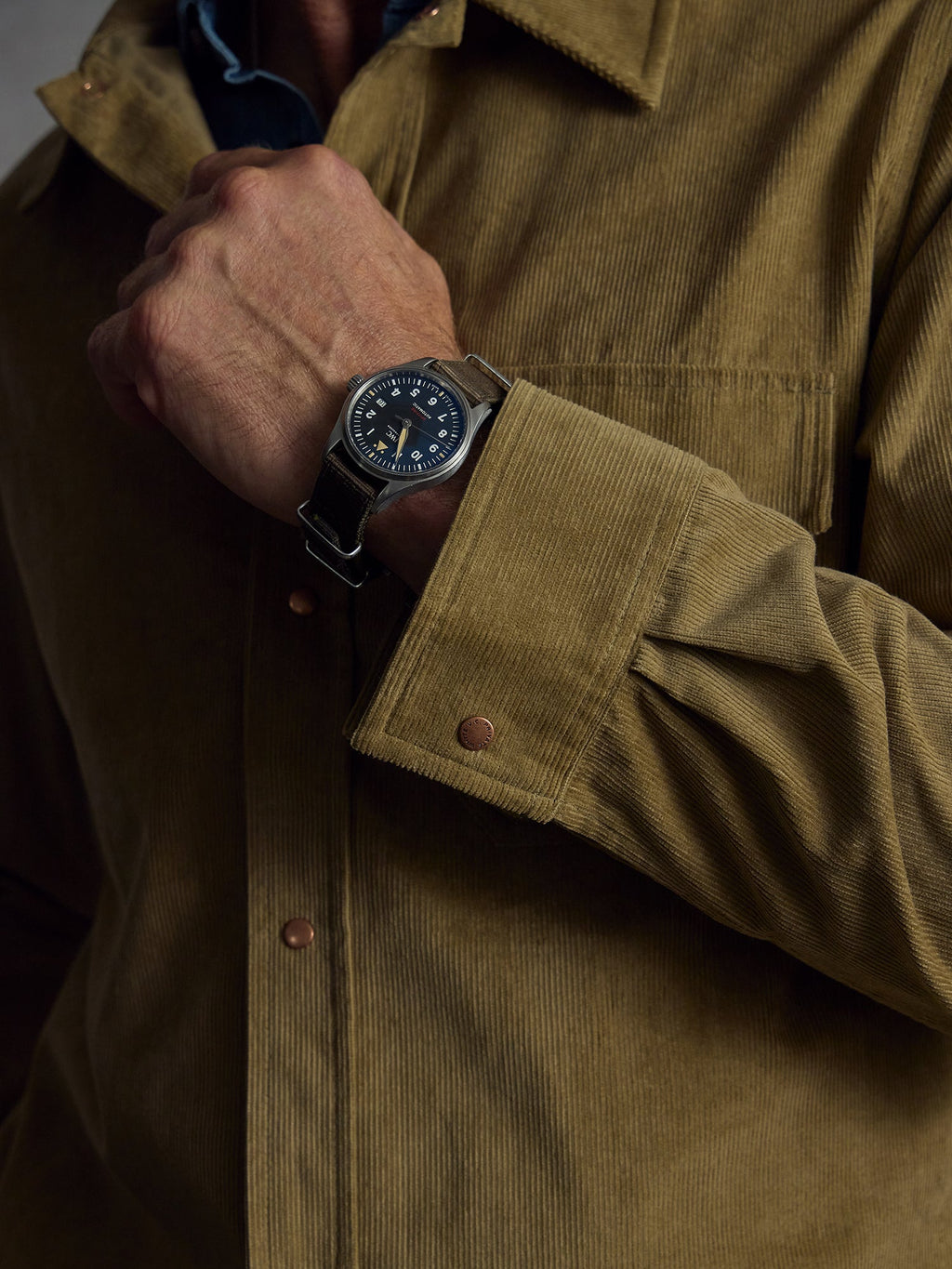 The Demob Shirt - Natural