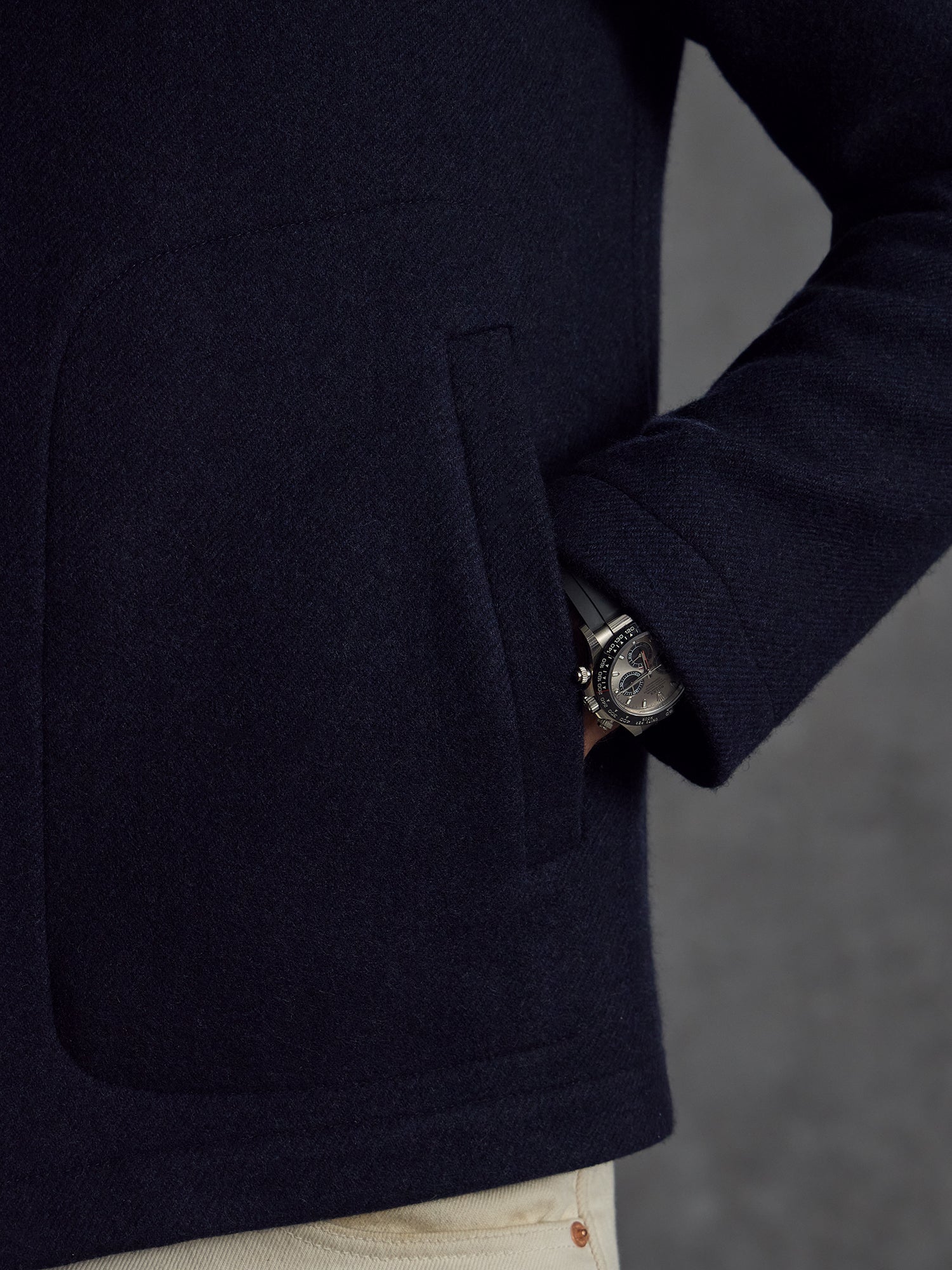 The Civvy Jacket - Navy