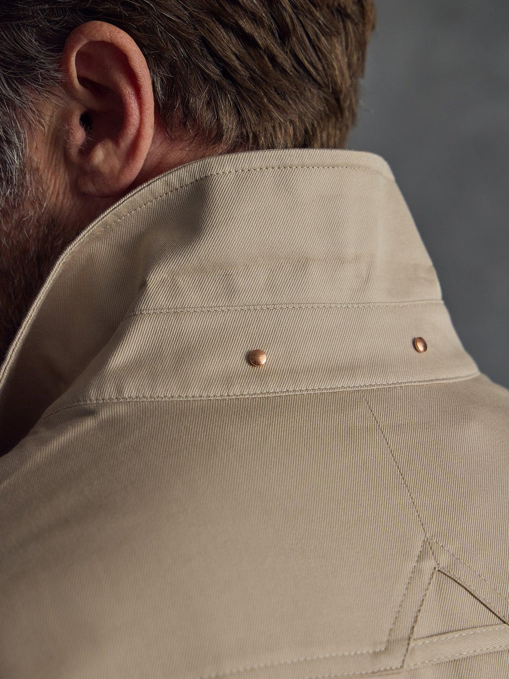 The Demob Shirt - Cotton Sand
