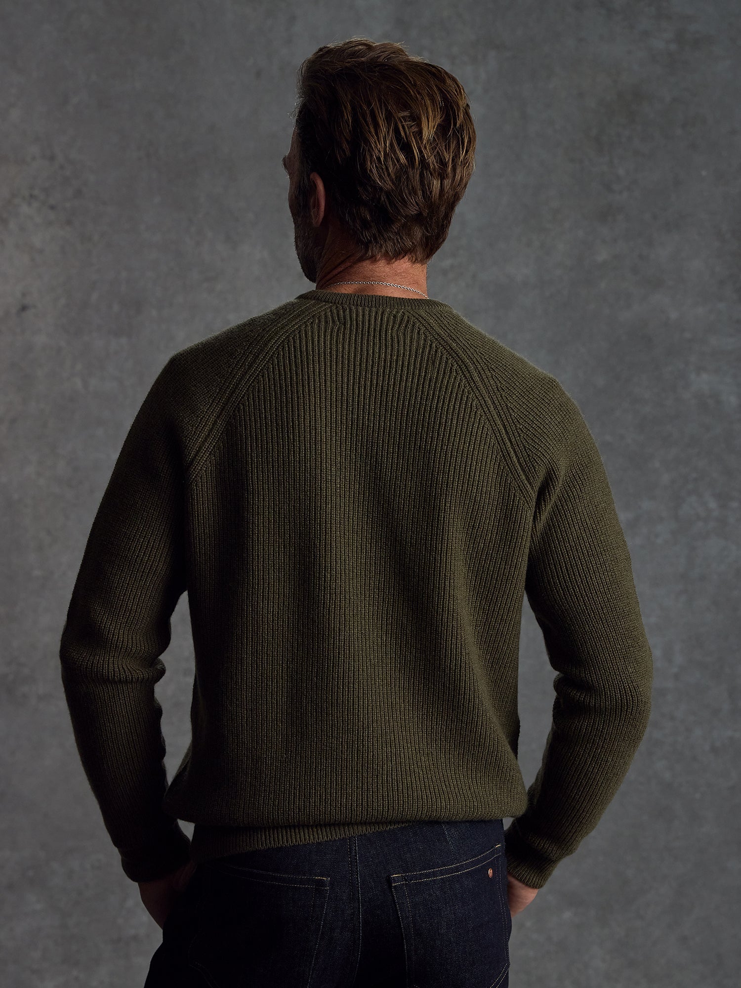 The Commando Crew Neck - Green