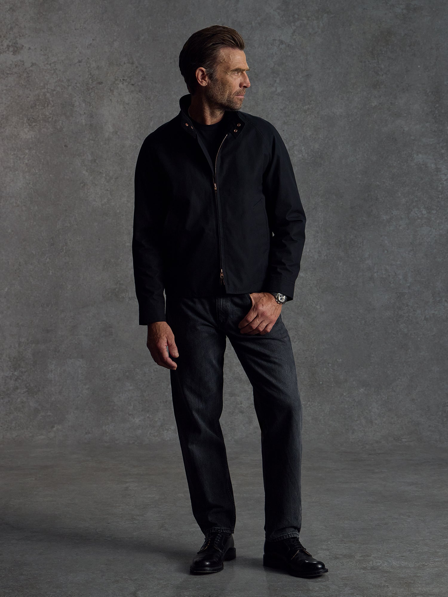 The Ventile® Harrington - Black