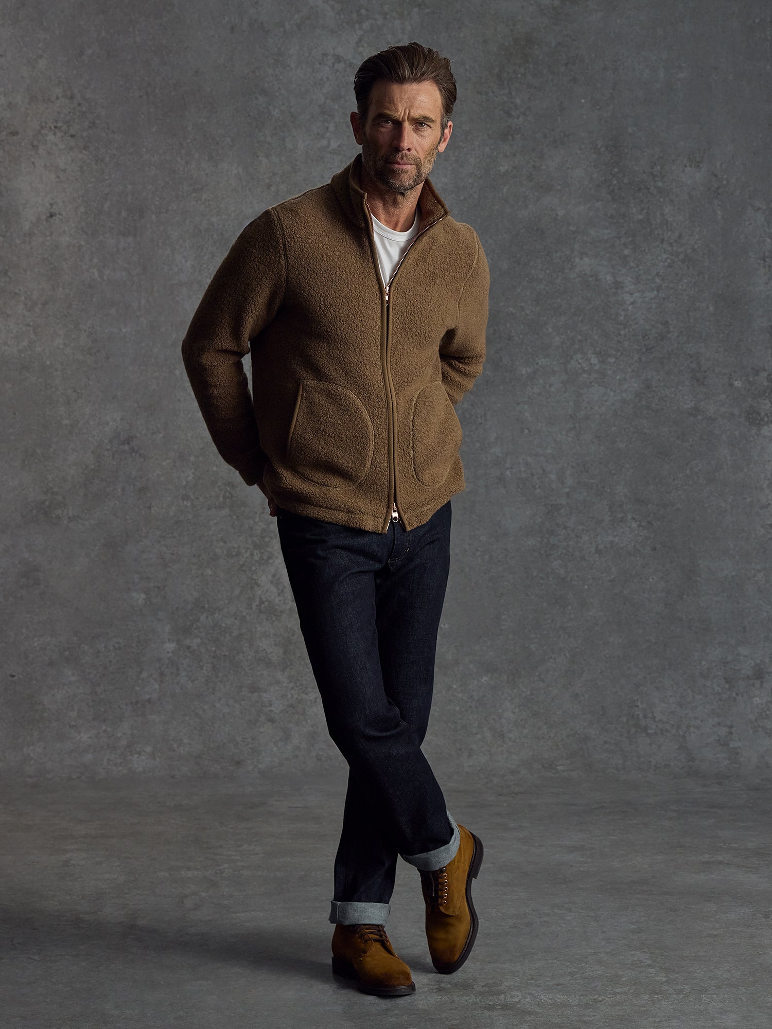 The Vanguard Fleece - Pebble