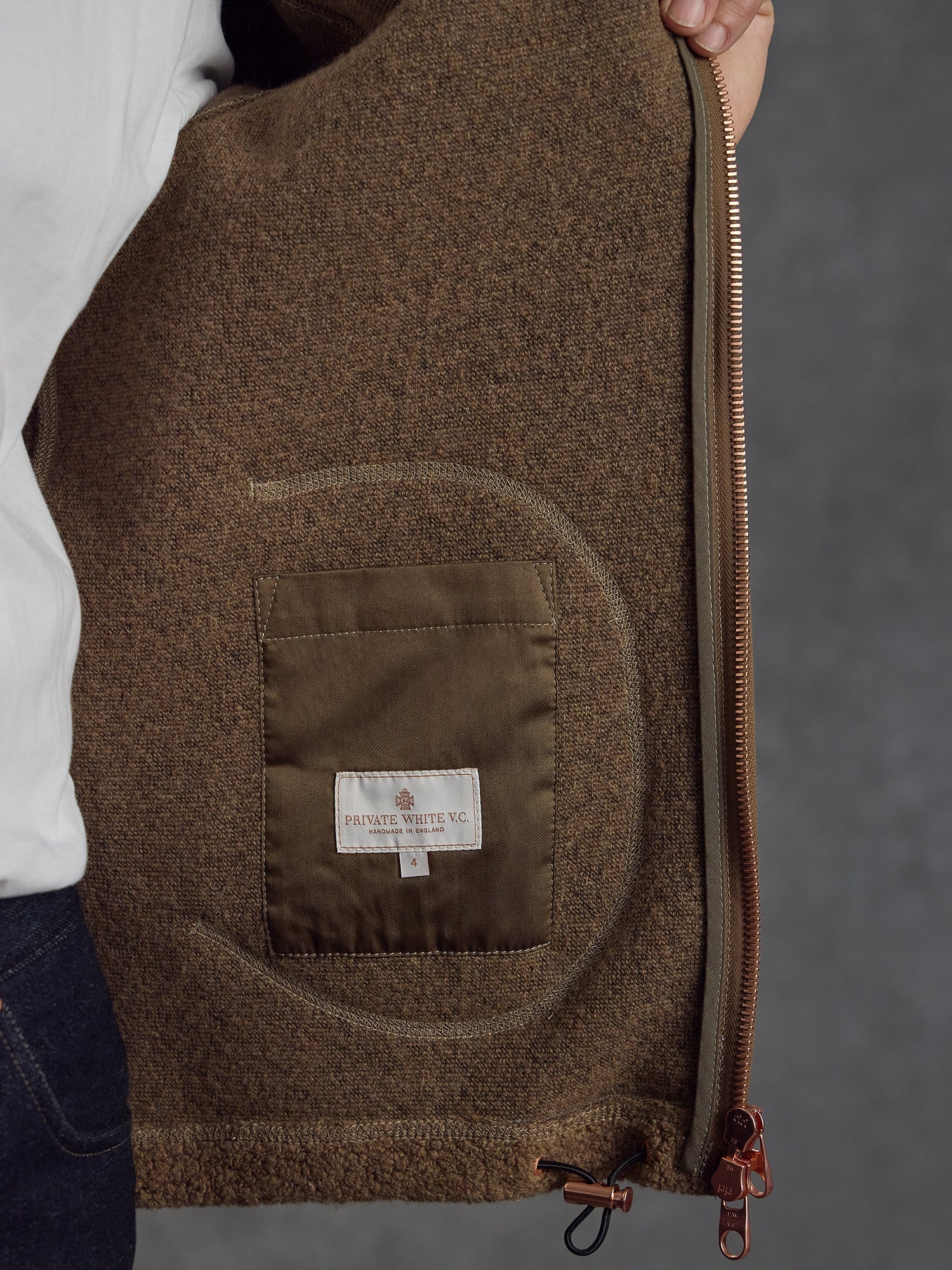 The Vanguard Fleece - Pebble