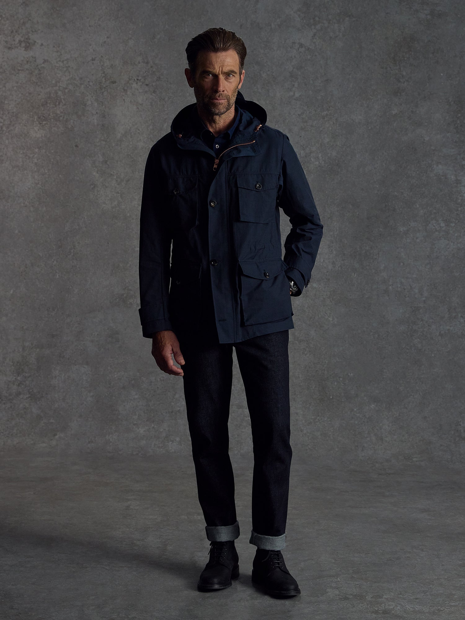 The Tracker Jacket - Navy