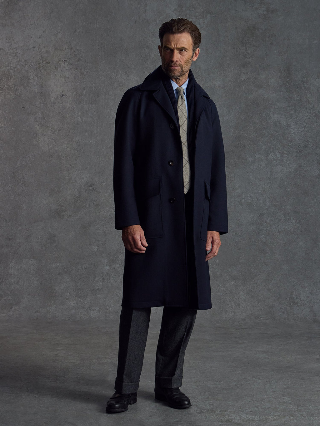 The General's Overcoat - Navy