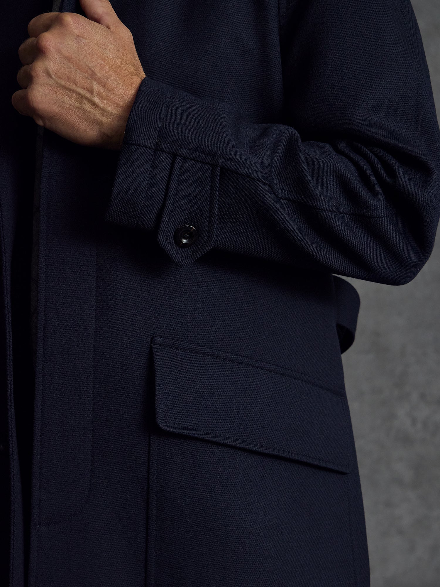 The General's Overcoat - Navy