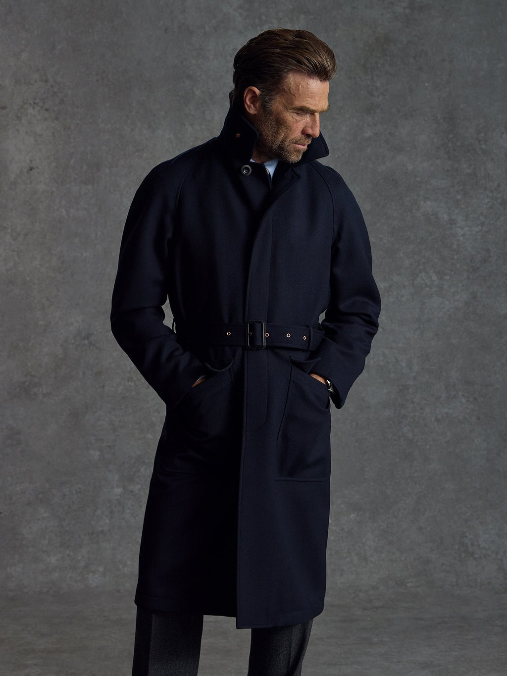 The General's Overcoat - Navy