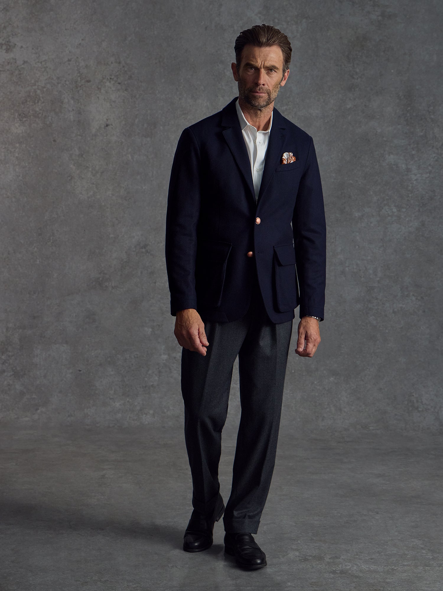 The Demob Blazer - Navy