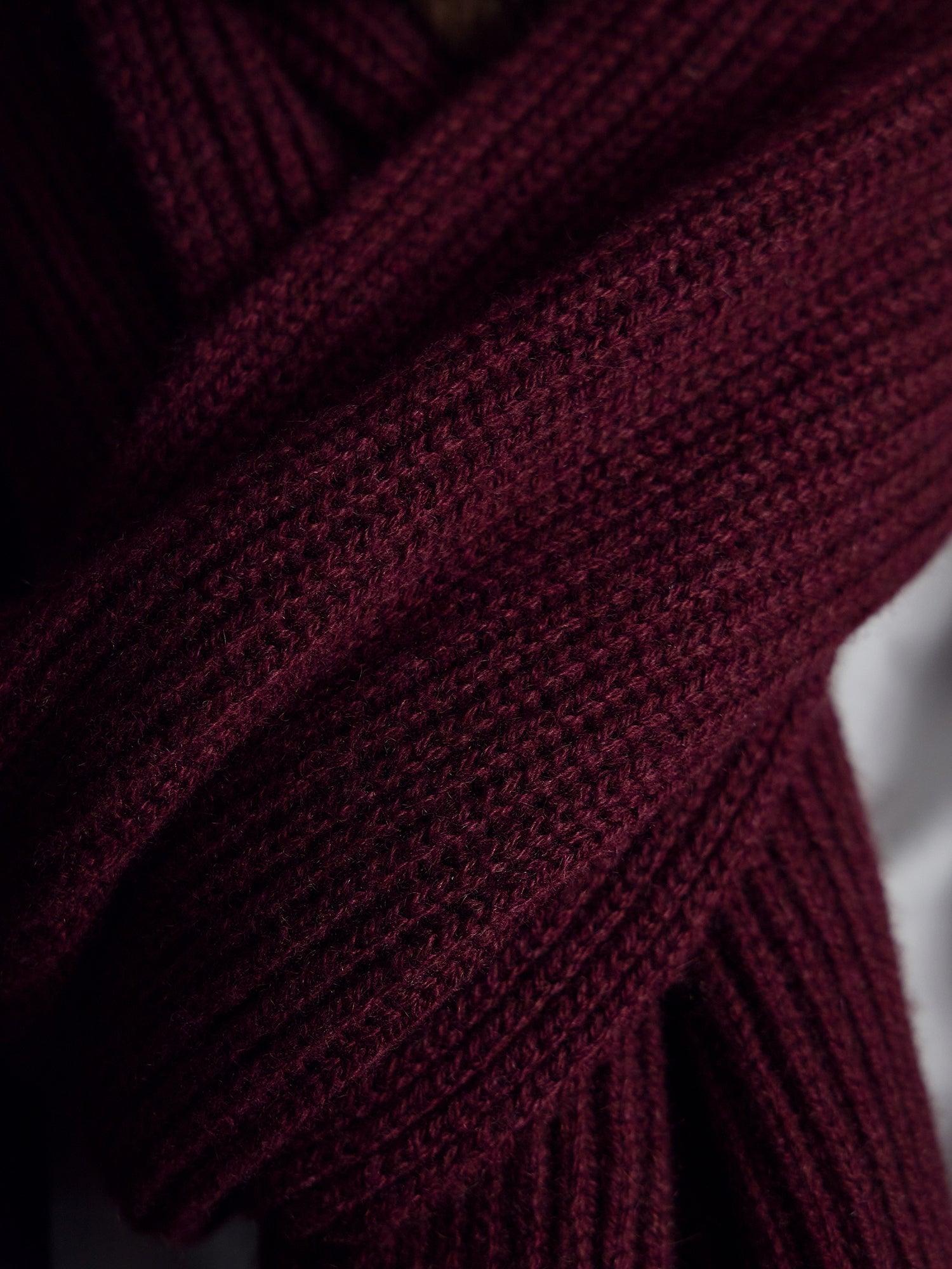 The Commando Scarf - Crimson