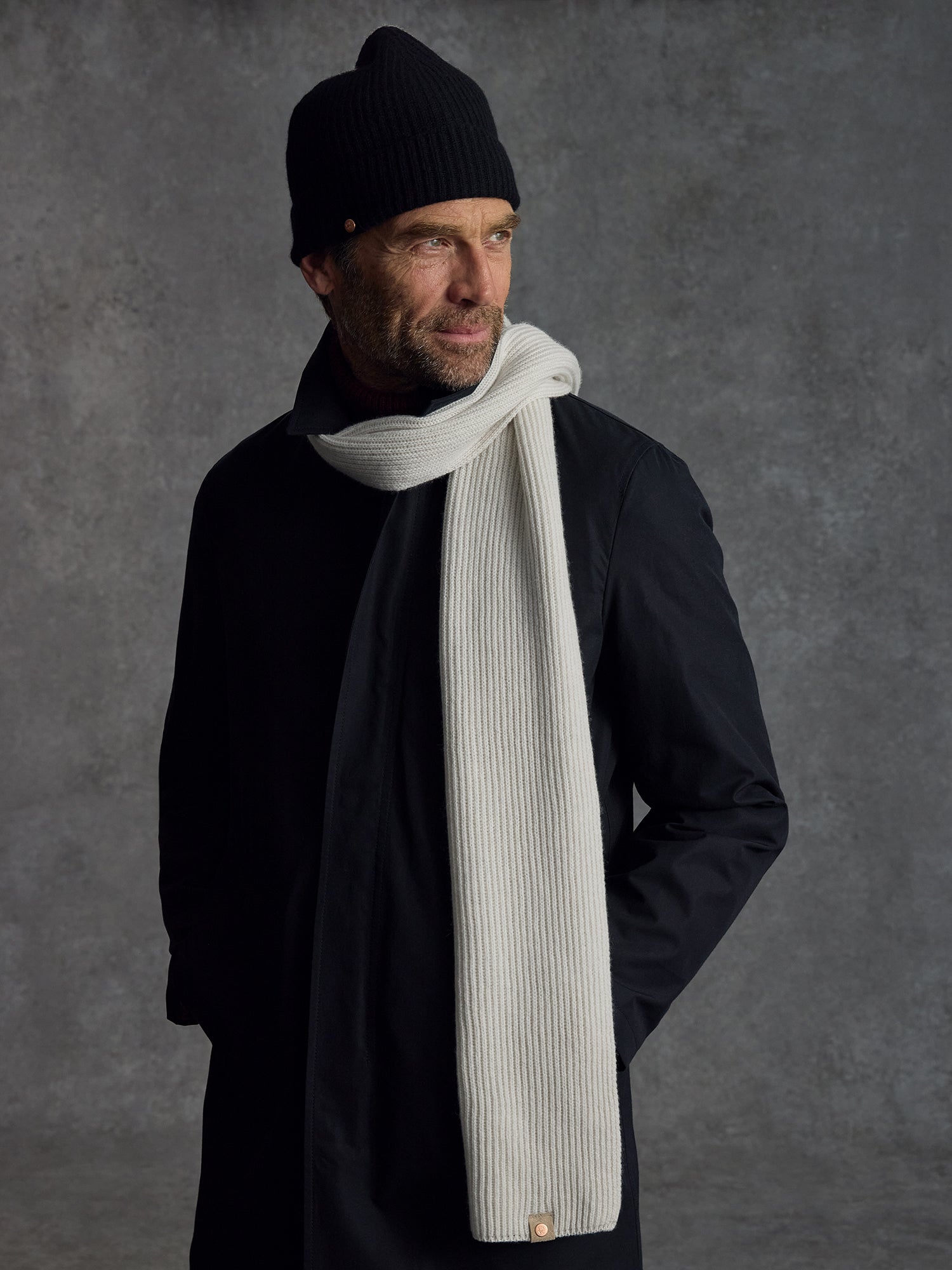 The Commando Scarf - Ivory