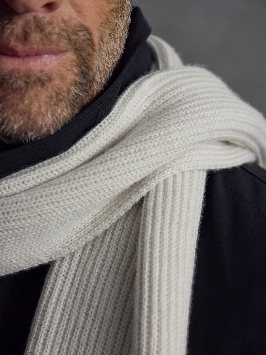 The Commando Scarf - Ivory
