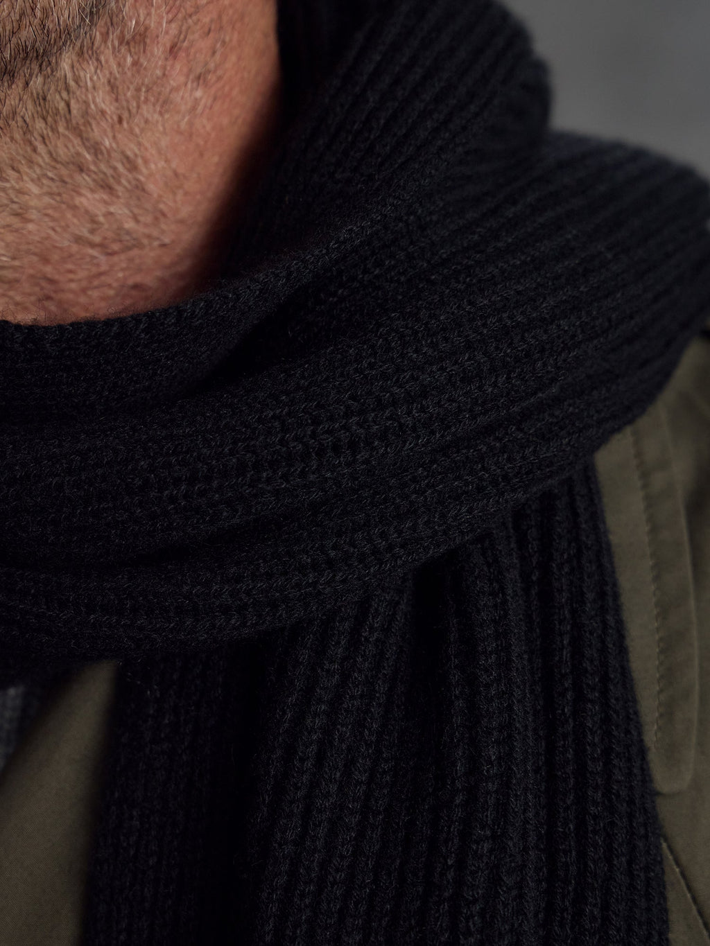 The Commando Scarf - Black
