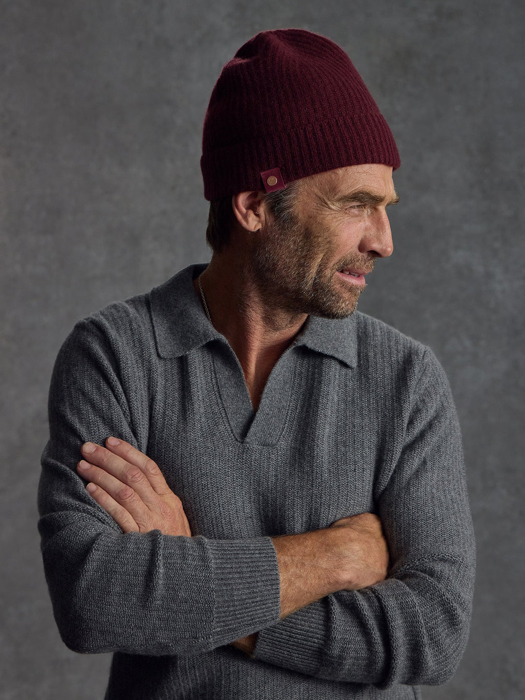 The Commando Watch Cap - Crimson