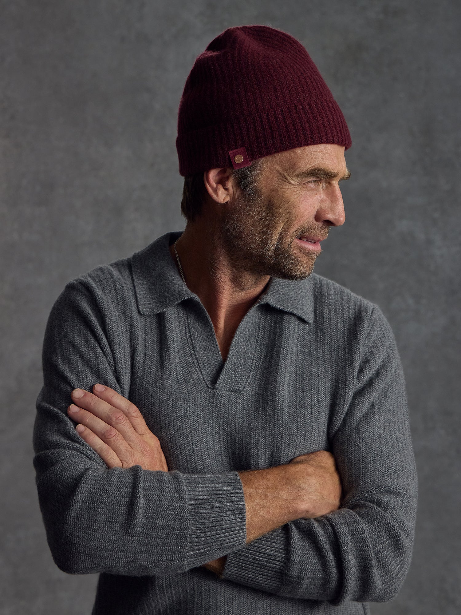 The Commando Watch Cap - Crimson