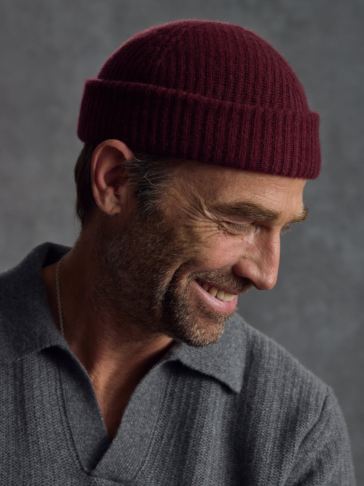 The Commando Watch Cap - Crimson