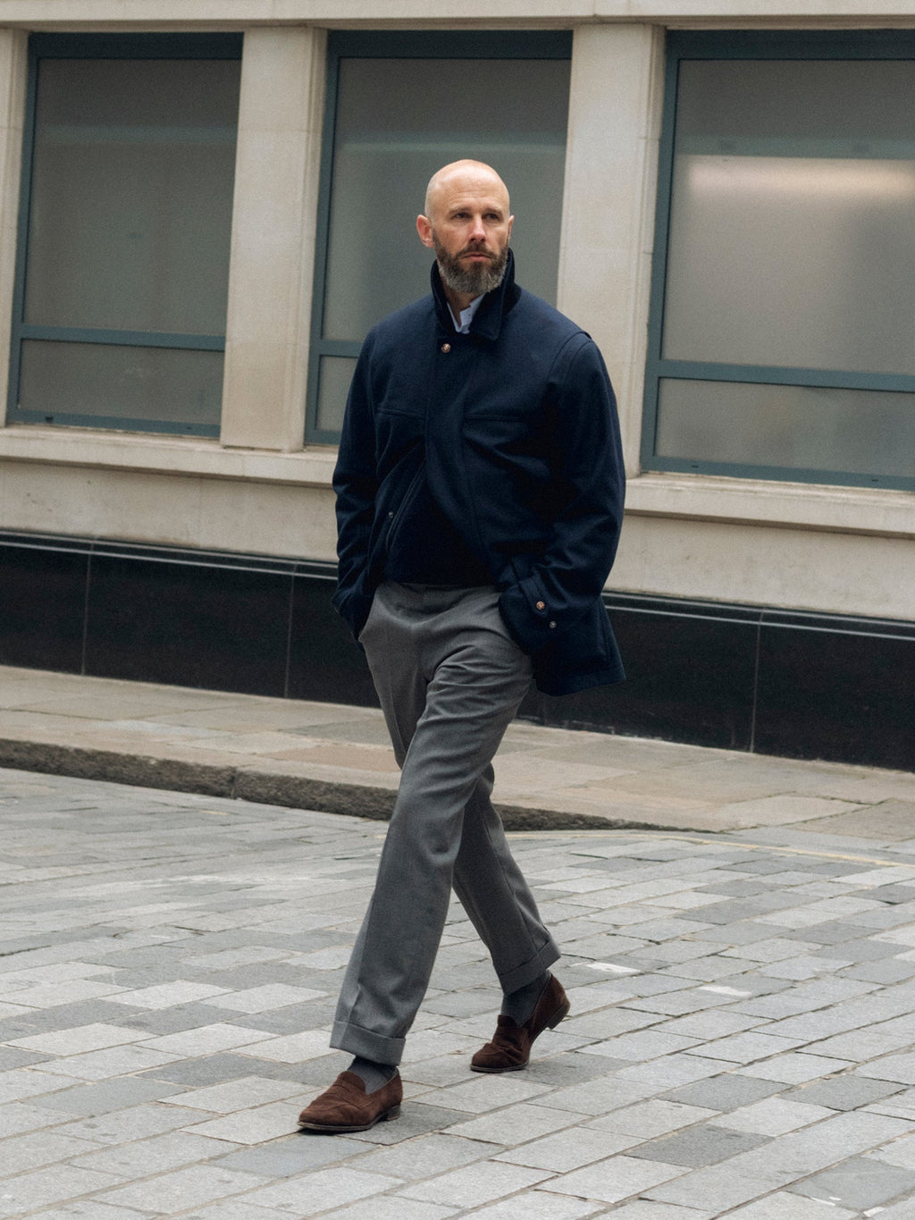 The PS Wool Walker - Navy