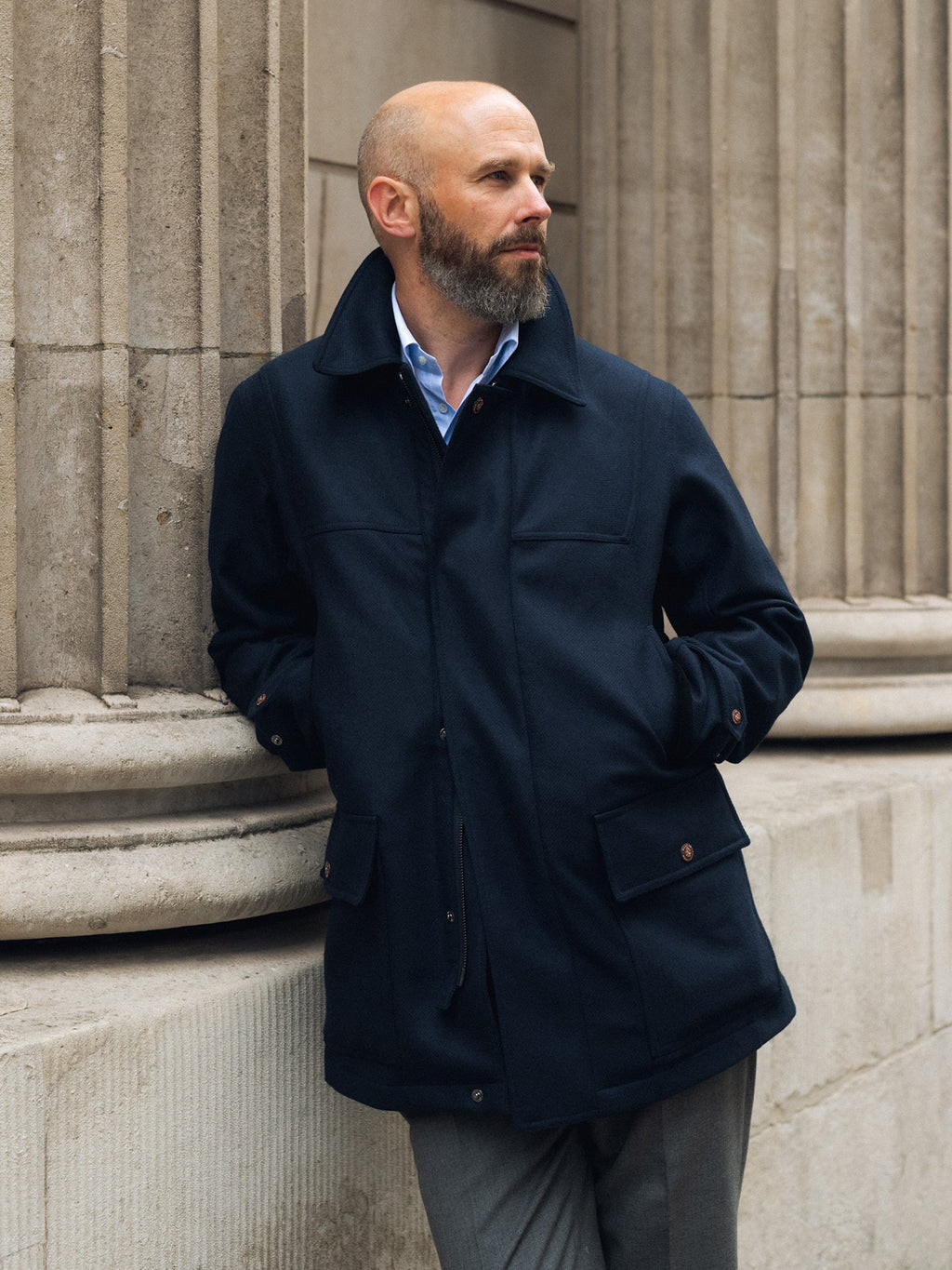 The PS Wool Walker - Navy