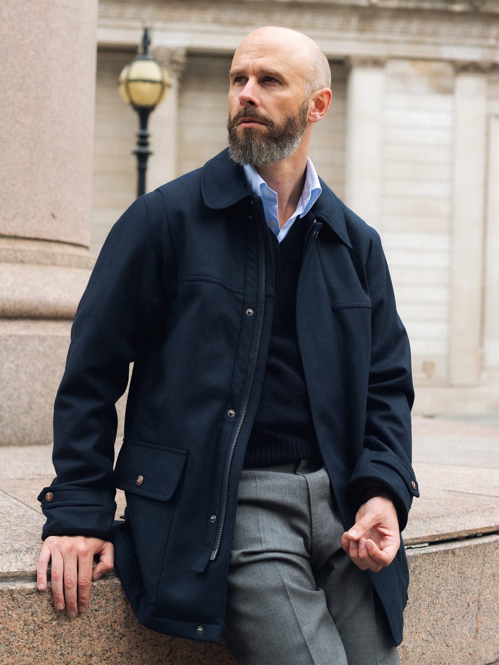 The PS Wool Walker - Navy