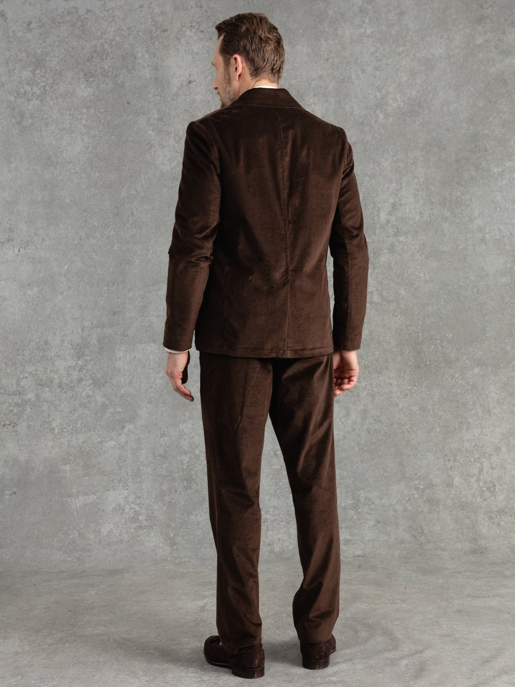 The Cashmere Cord Blazer - Bark