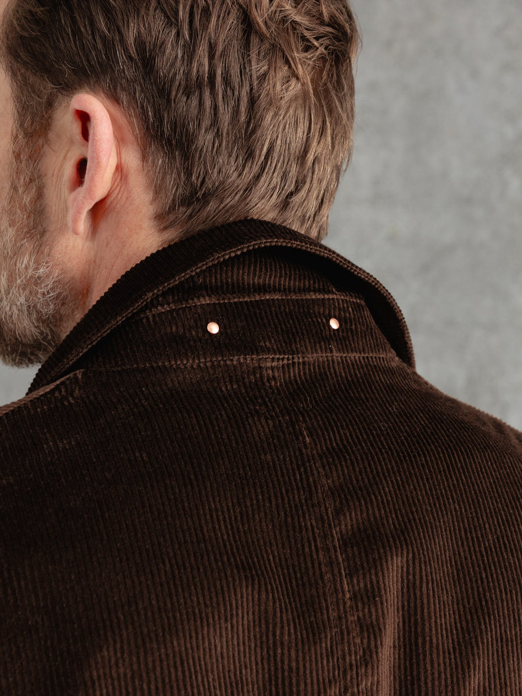 The Cashmere Cord Blazer - Bark