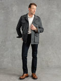 The Doeskin Revere Field Jacket - Cobble Grey