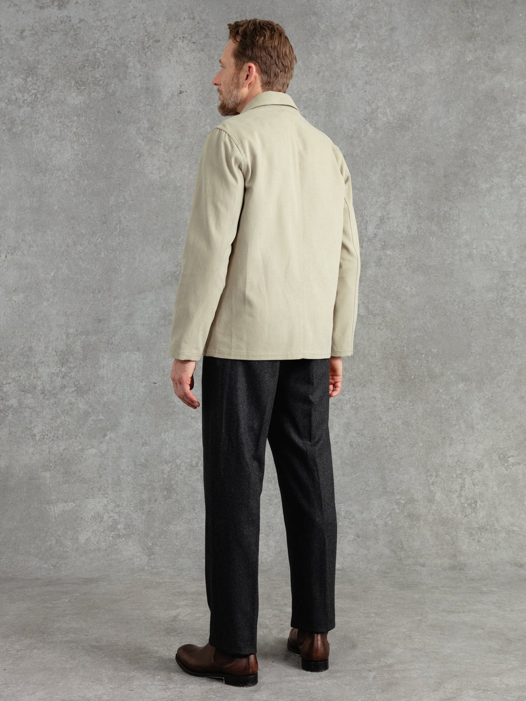 The Franglais Blazer - Pebble
