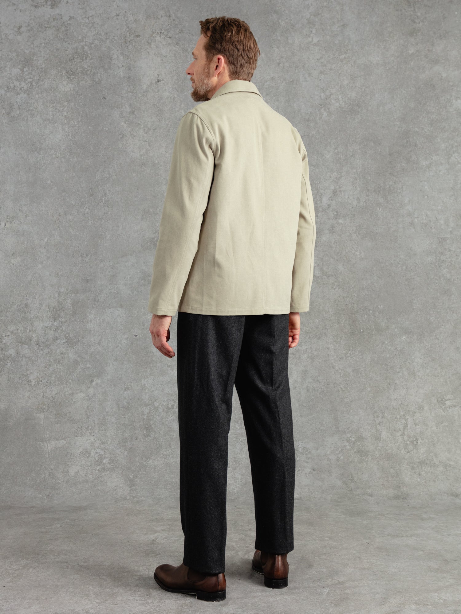 The Franglais Blazer - Pebble
