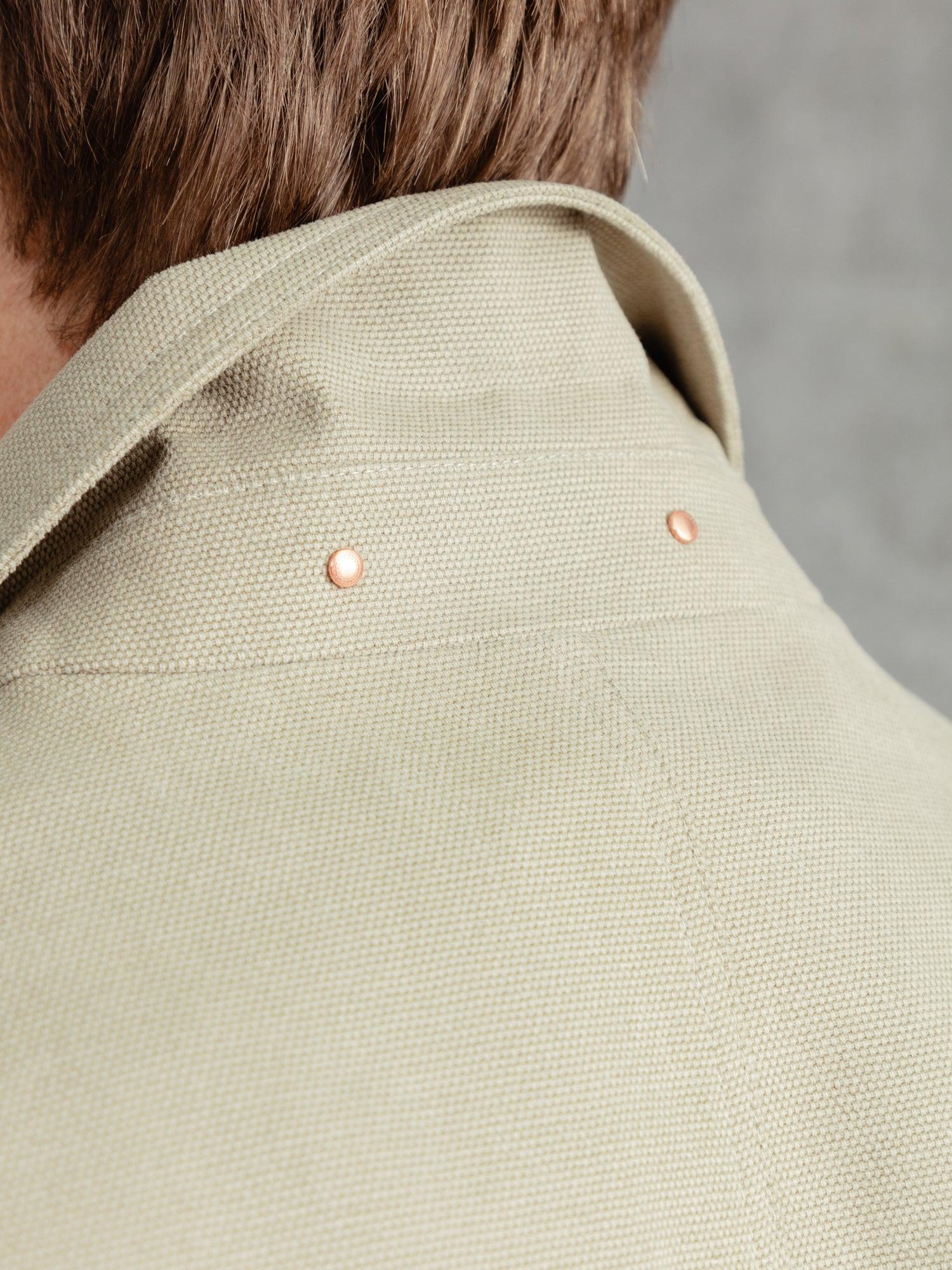 The Franglais Blazer - Pebble