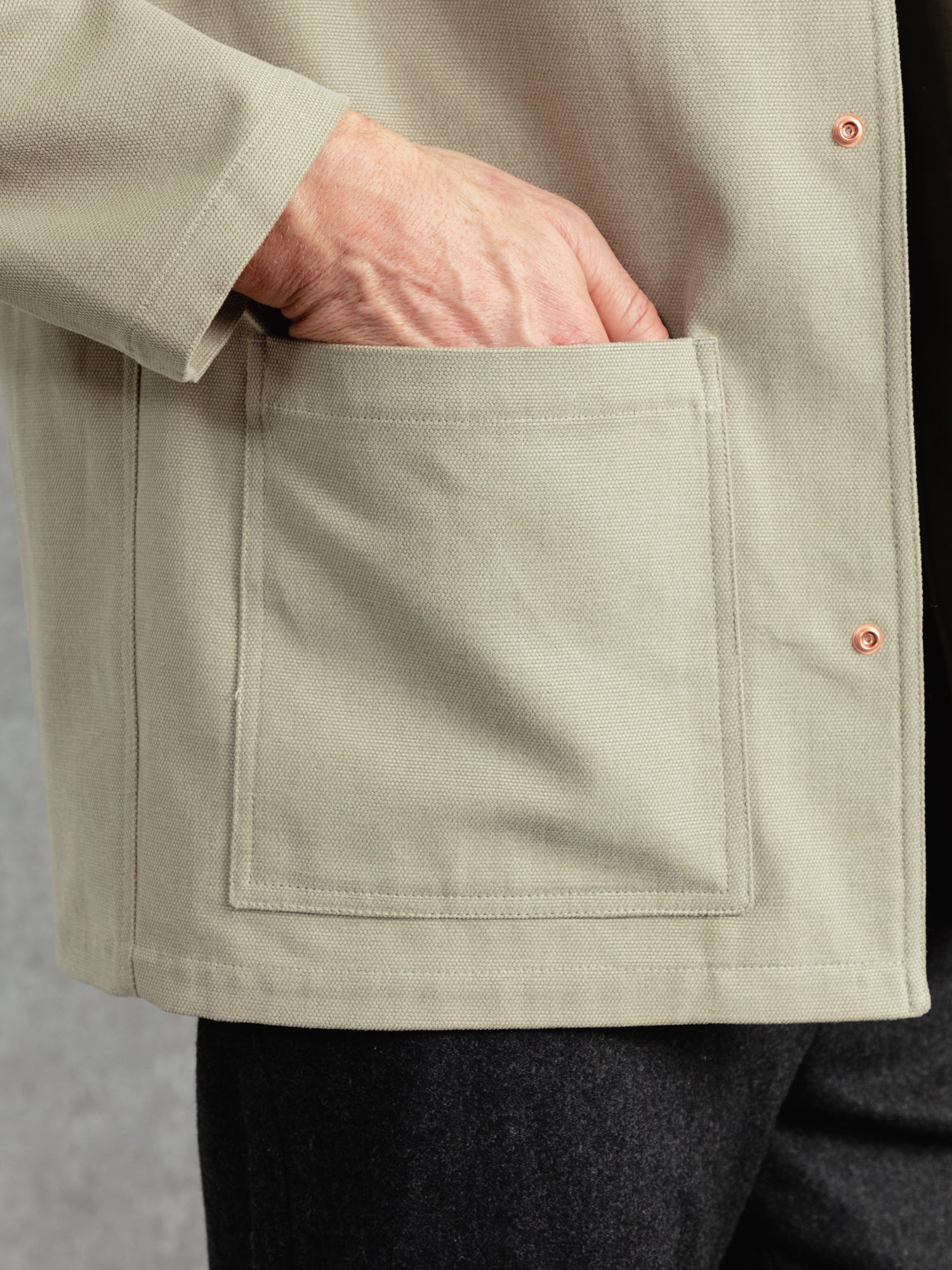 The Franglais Blazer - Pebble