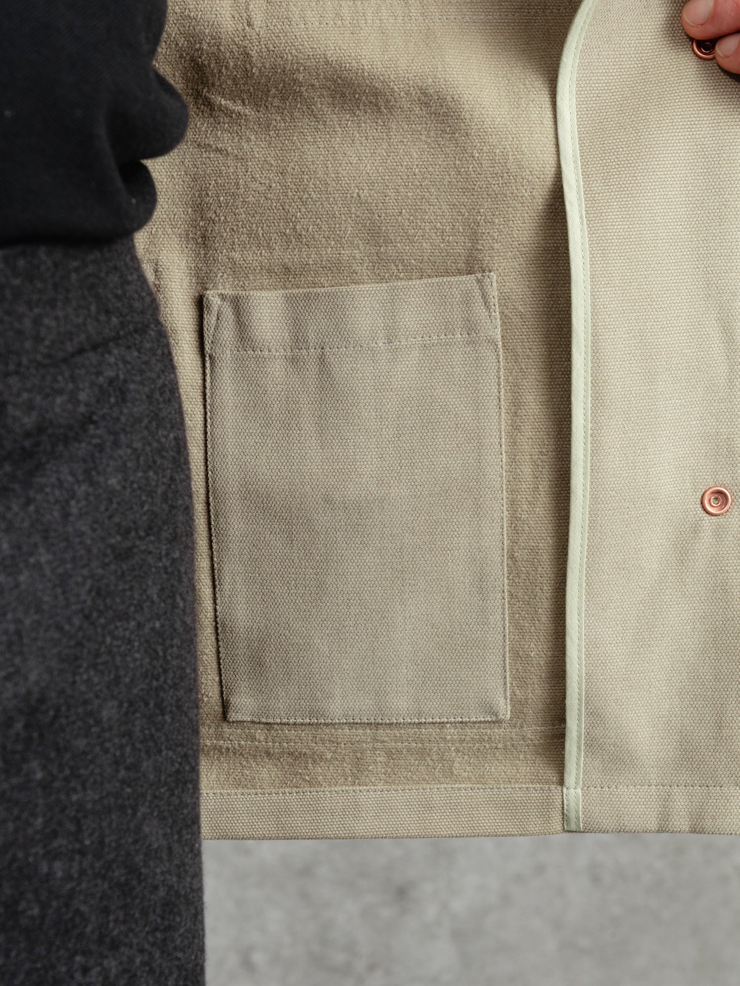 The Franglais Blazer - Pebble