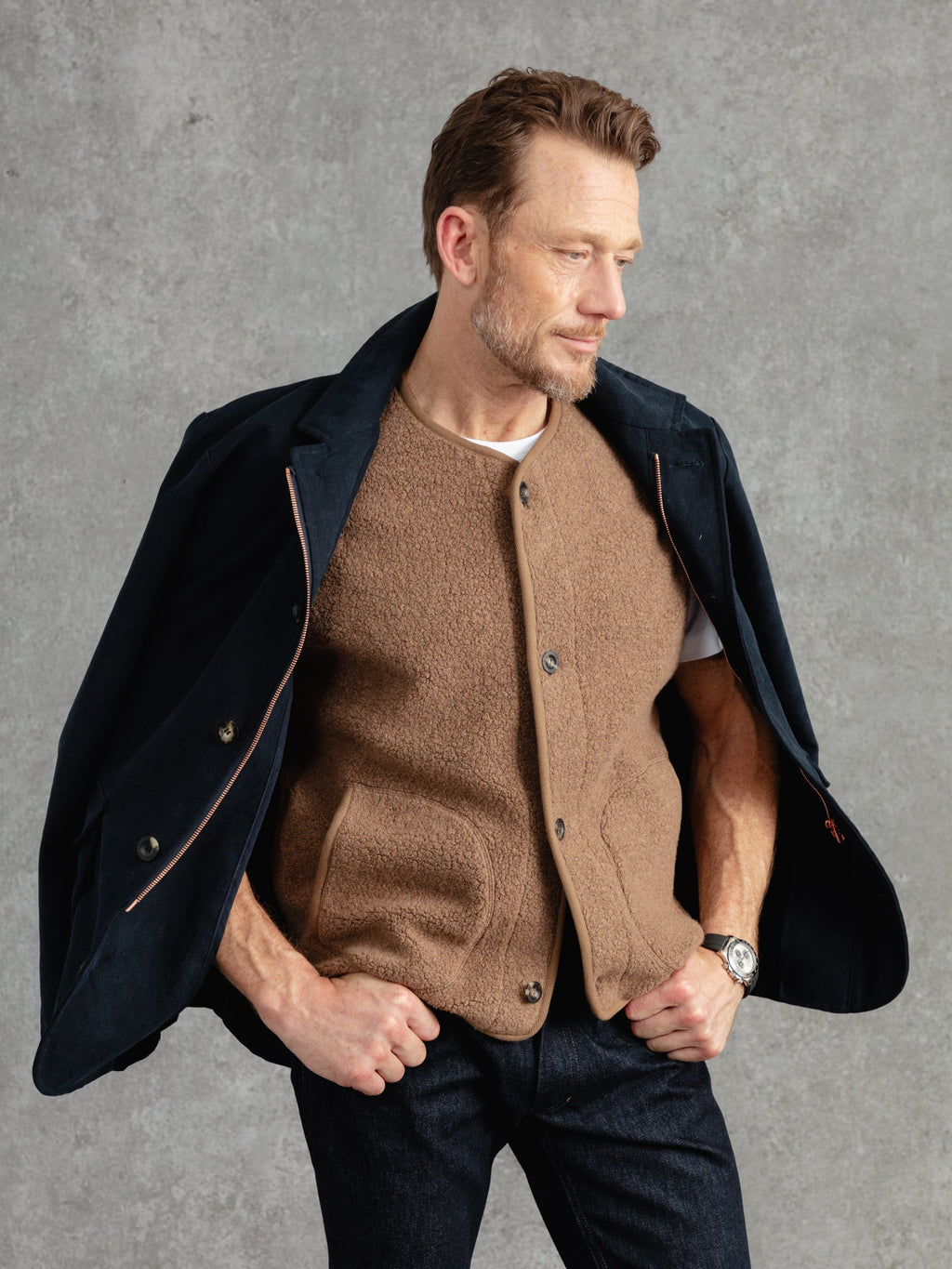 The Norfolk Walking Jacket - Ink