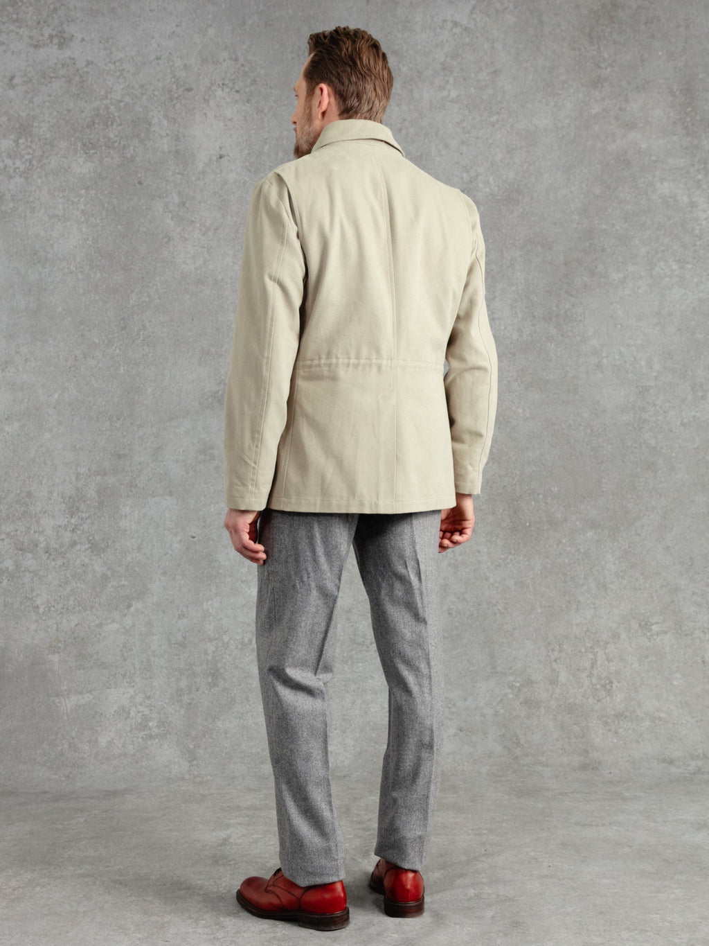 The Norfolk Walking Jacket - Pebble