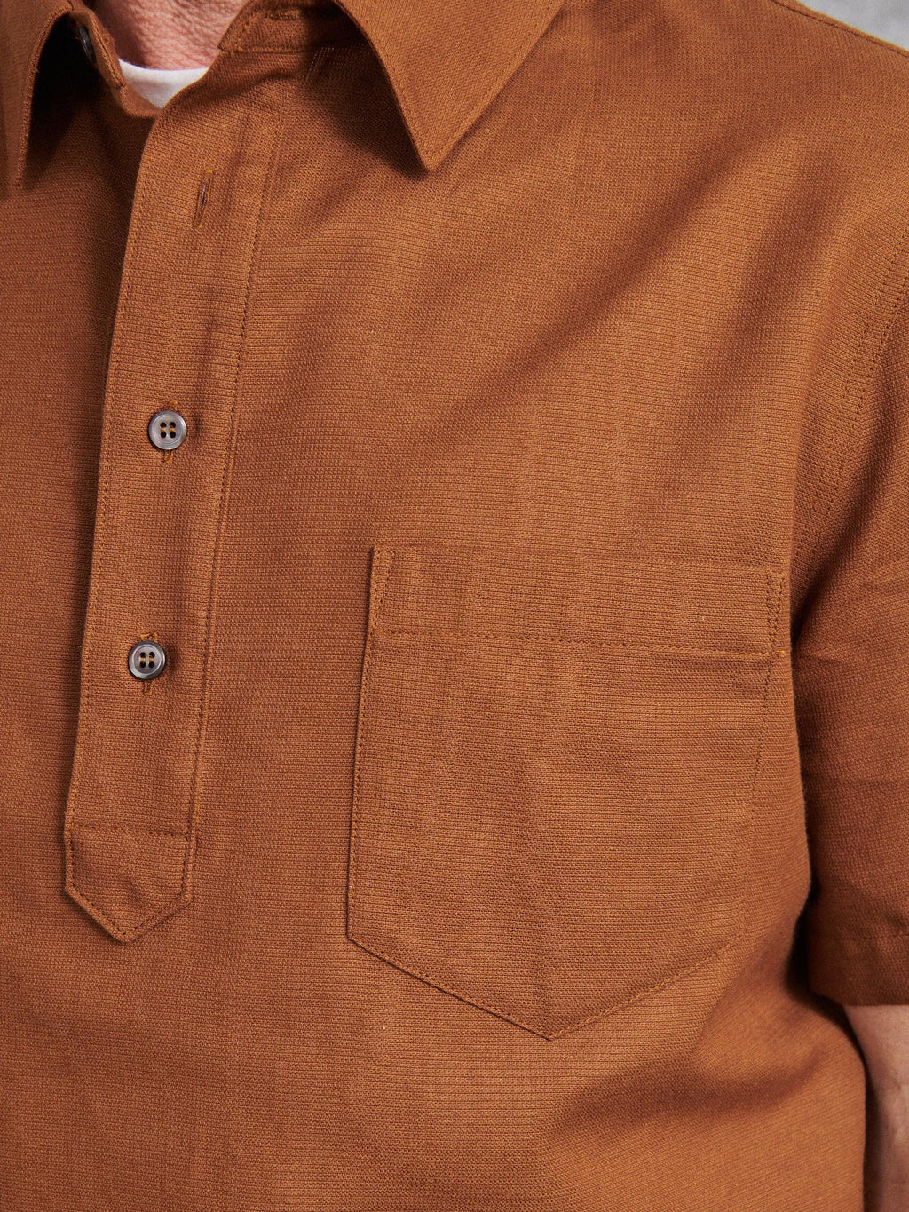 The Half Placket Tropical Shirt