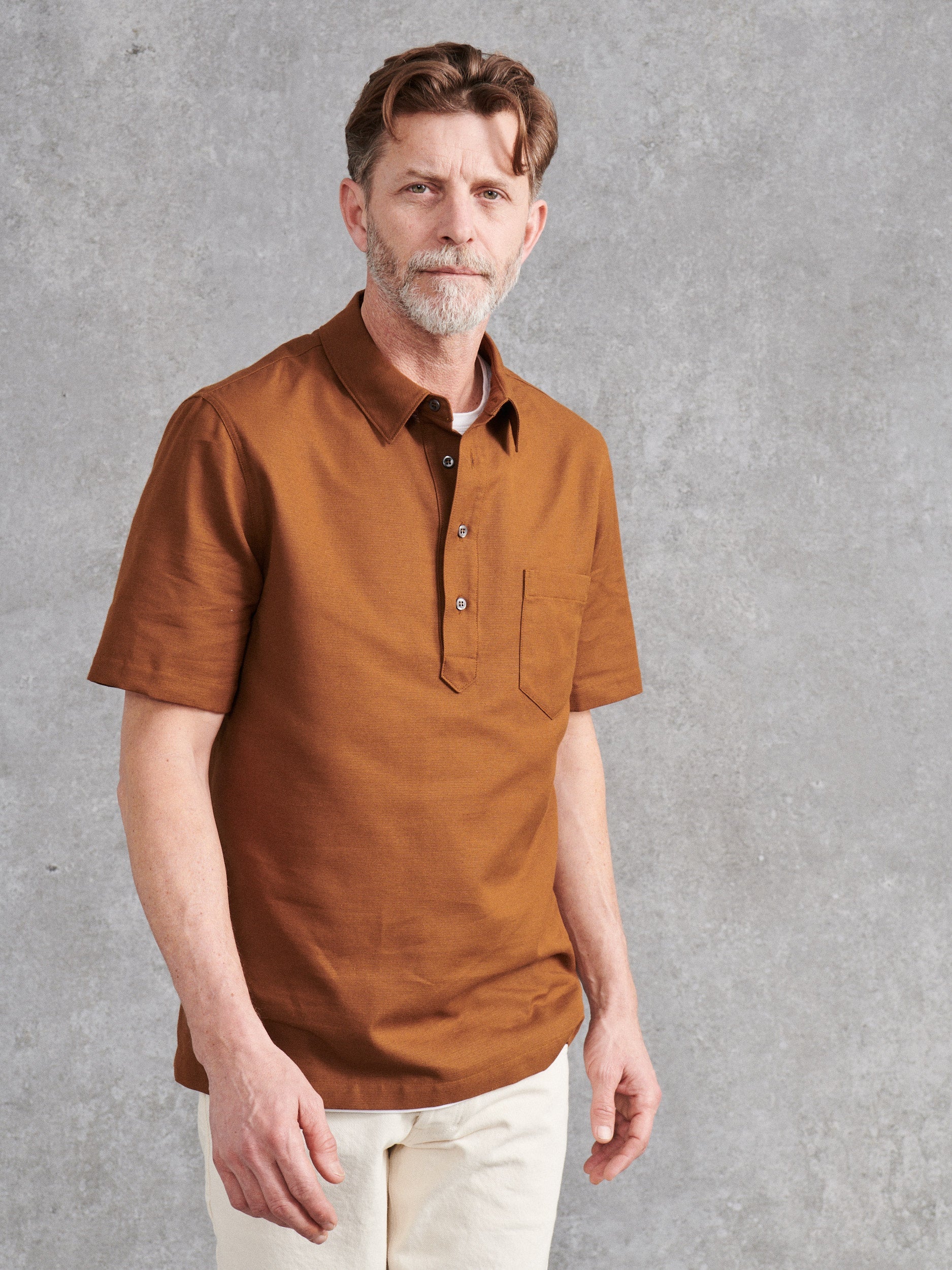 The Half Placket Tropical Shirt