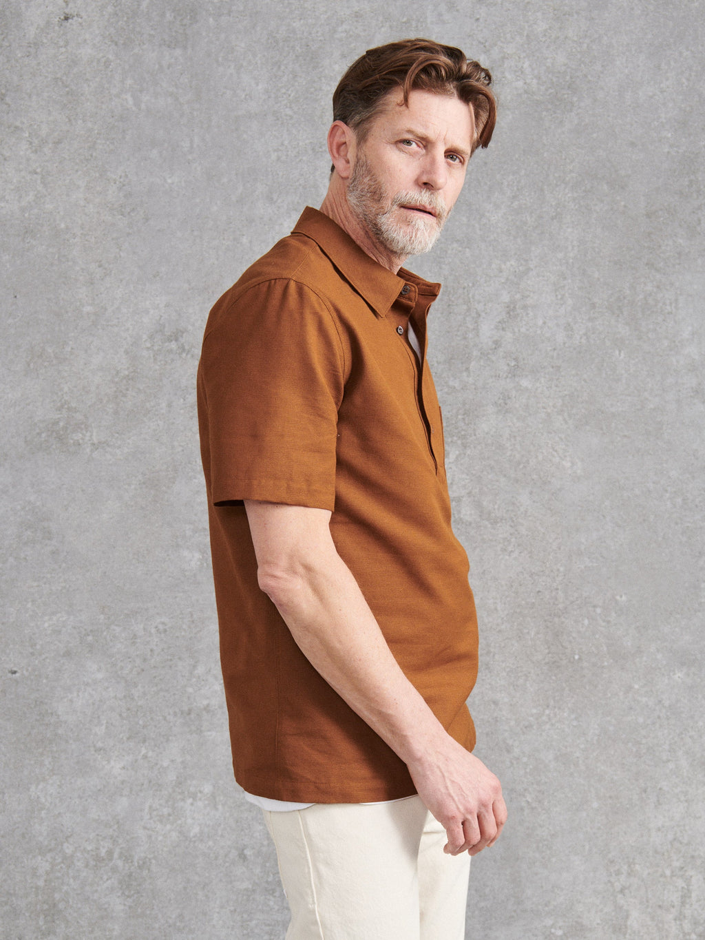 The Half Placket Tropical Shirt