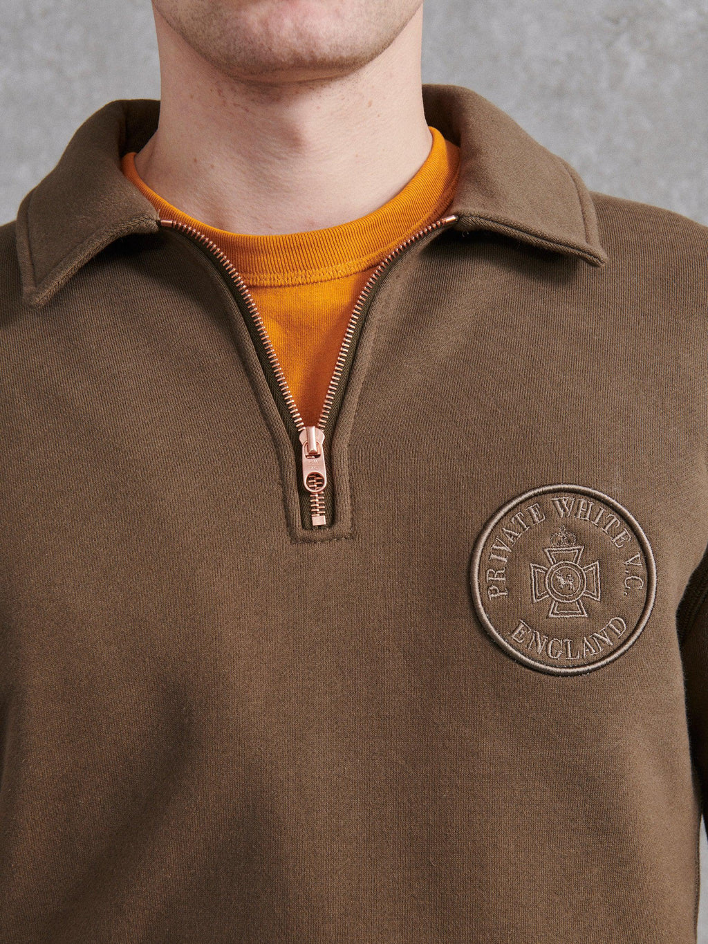 The 1/4 Zip Sweat