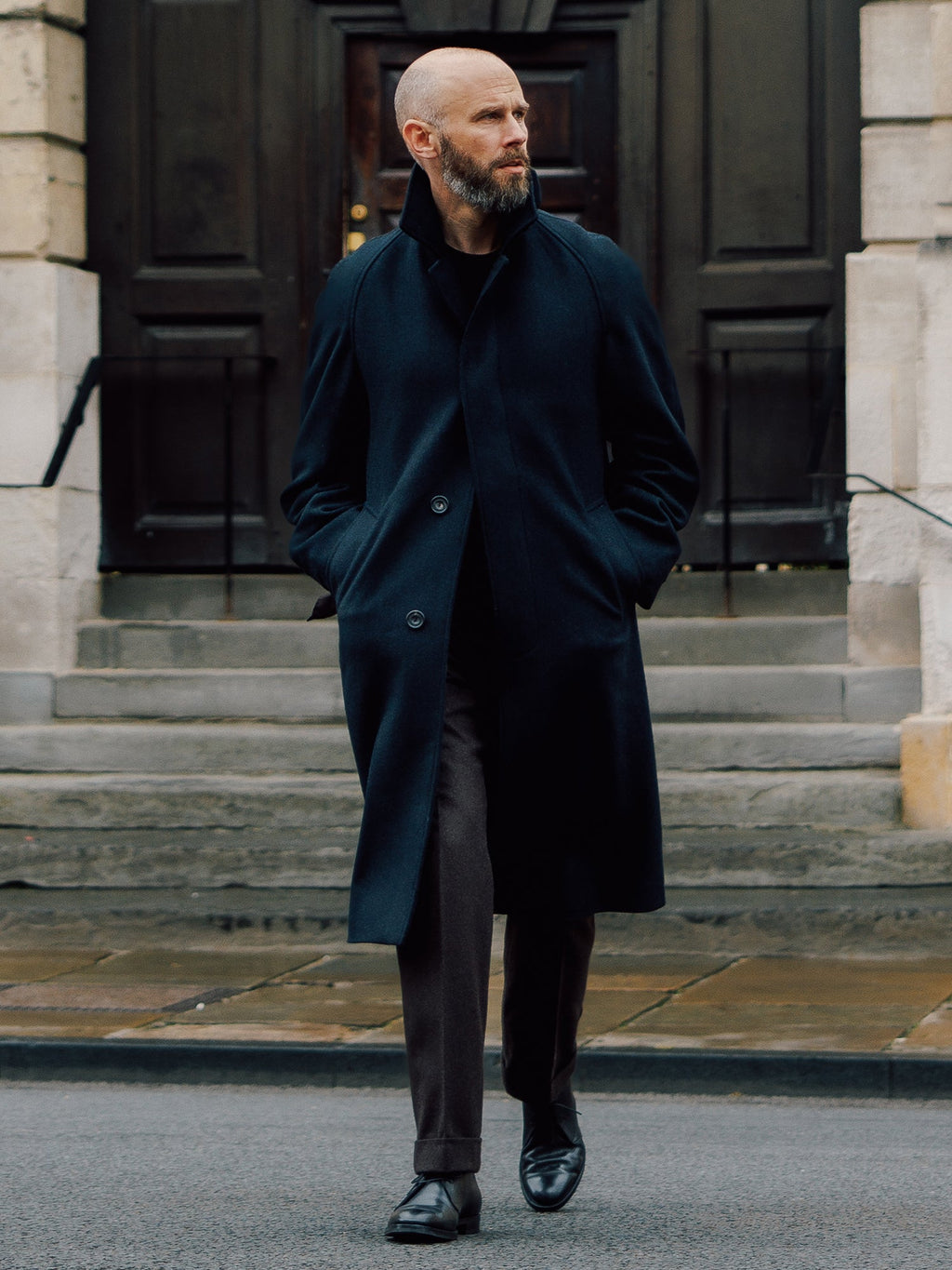 The Dark Navy Donegal