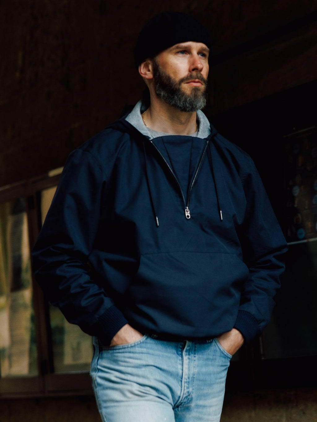 The Court Jacket - Navy