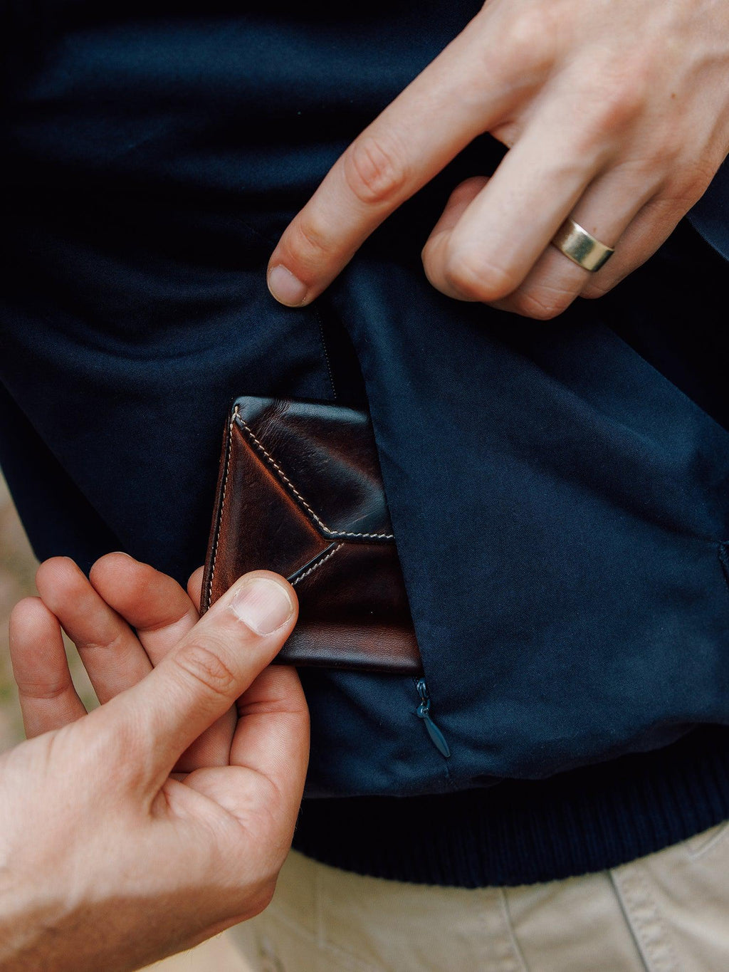 The Court Jacket - Navy