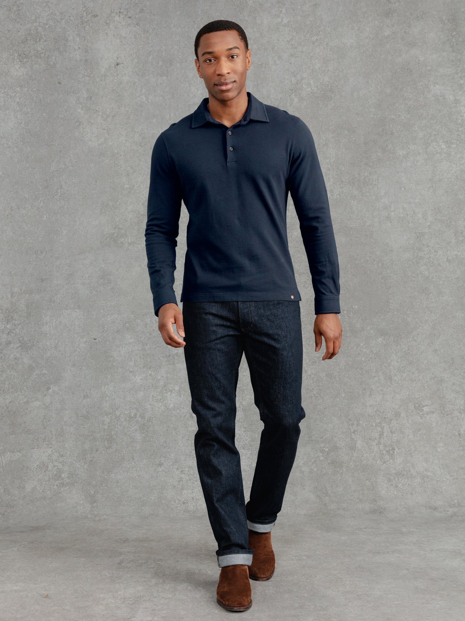 The LS Polo - Dark Navy