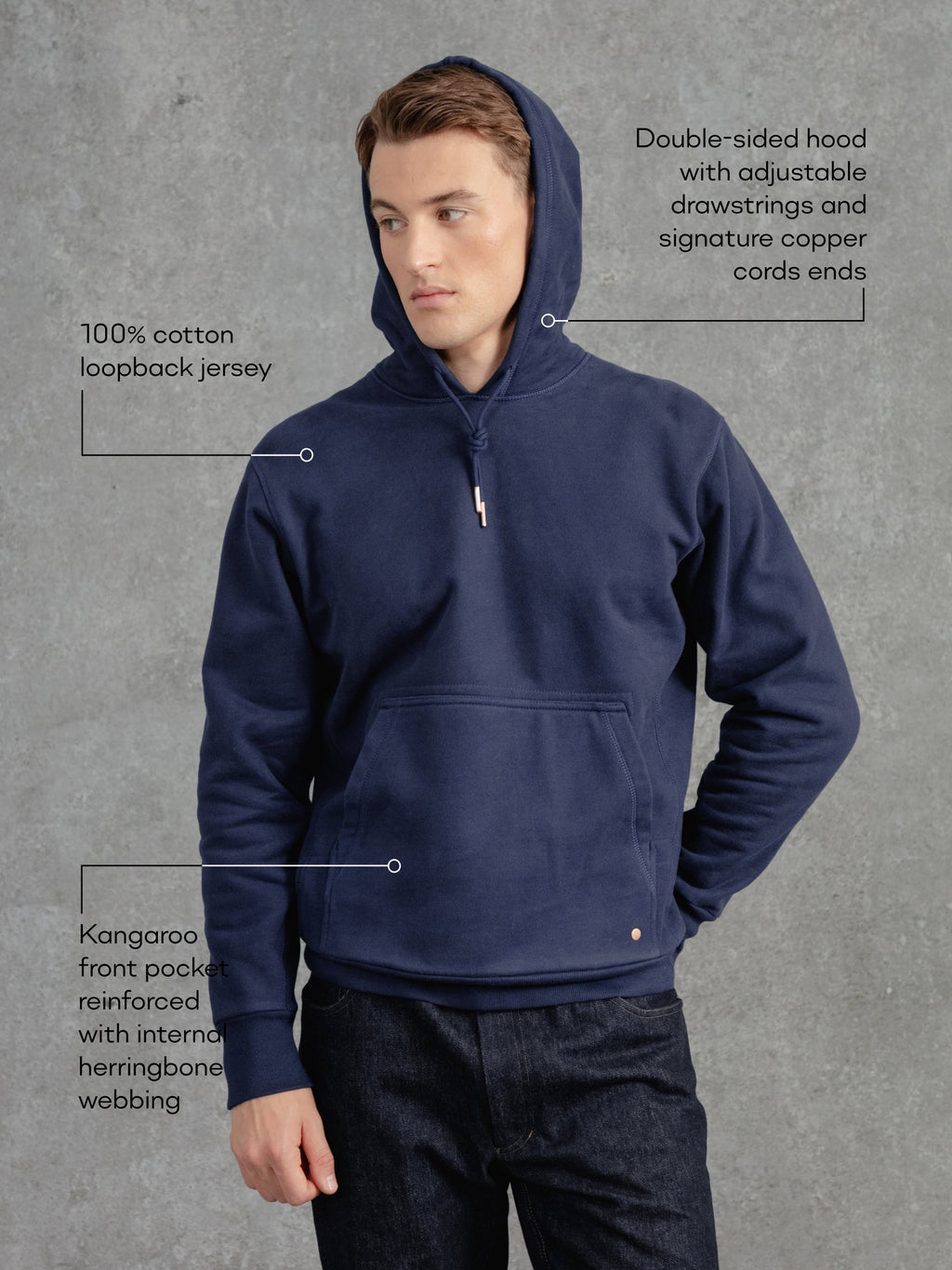 The Eden Hoodie 2.0 - Ink