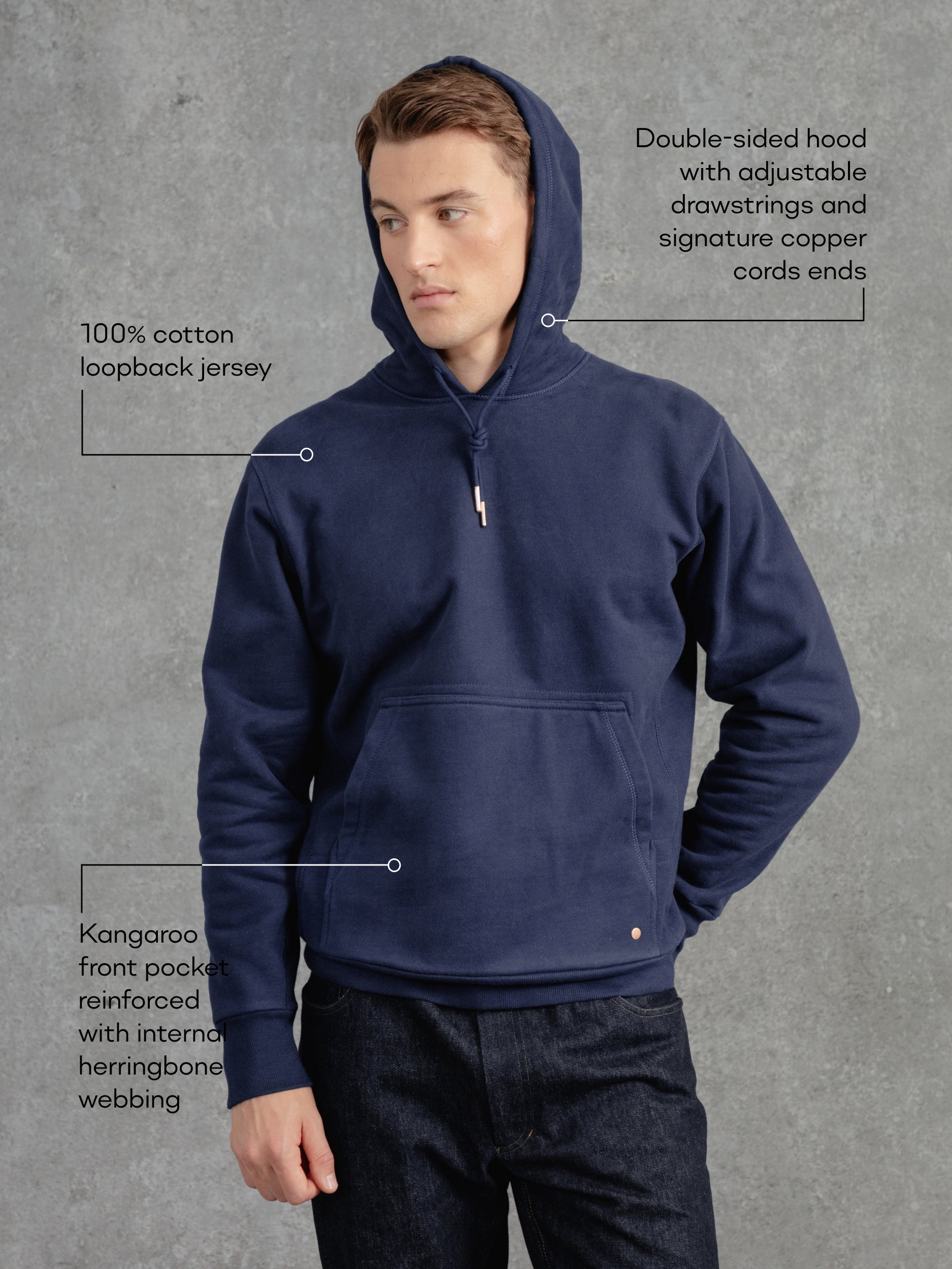 The Eden Hoodie 2.0 - Ink