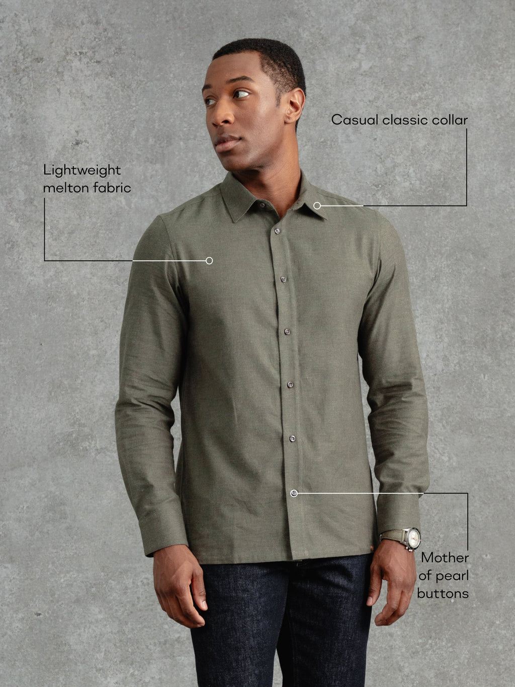 The Victor Melton Shirt - Willow